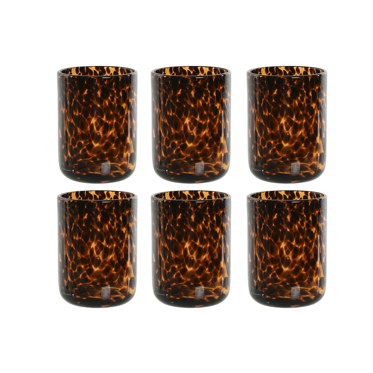 Set di Bicchieri Home ESPRIT Cristallo Vintage 320 ml (6 Unità)