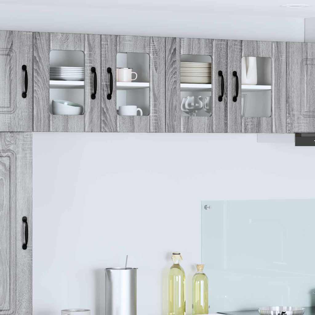 vidaXL Küchenschrank Graues Sonoma 60 x 31 x 40 cm Holzwerkstoff