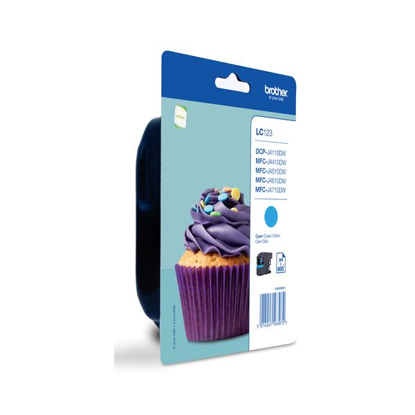 Cartuccia d'inchiostro compatibile Brother 2075337 Azzurro Ciano