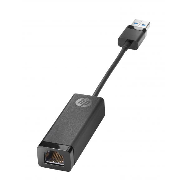 Adattatore USB 2.0 con Rete RJ45 HP 4Z7Z7AA Nero