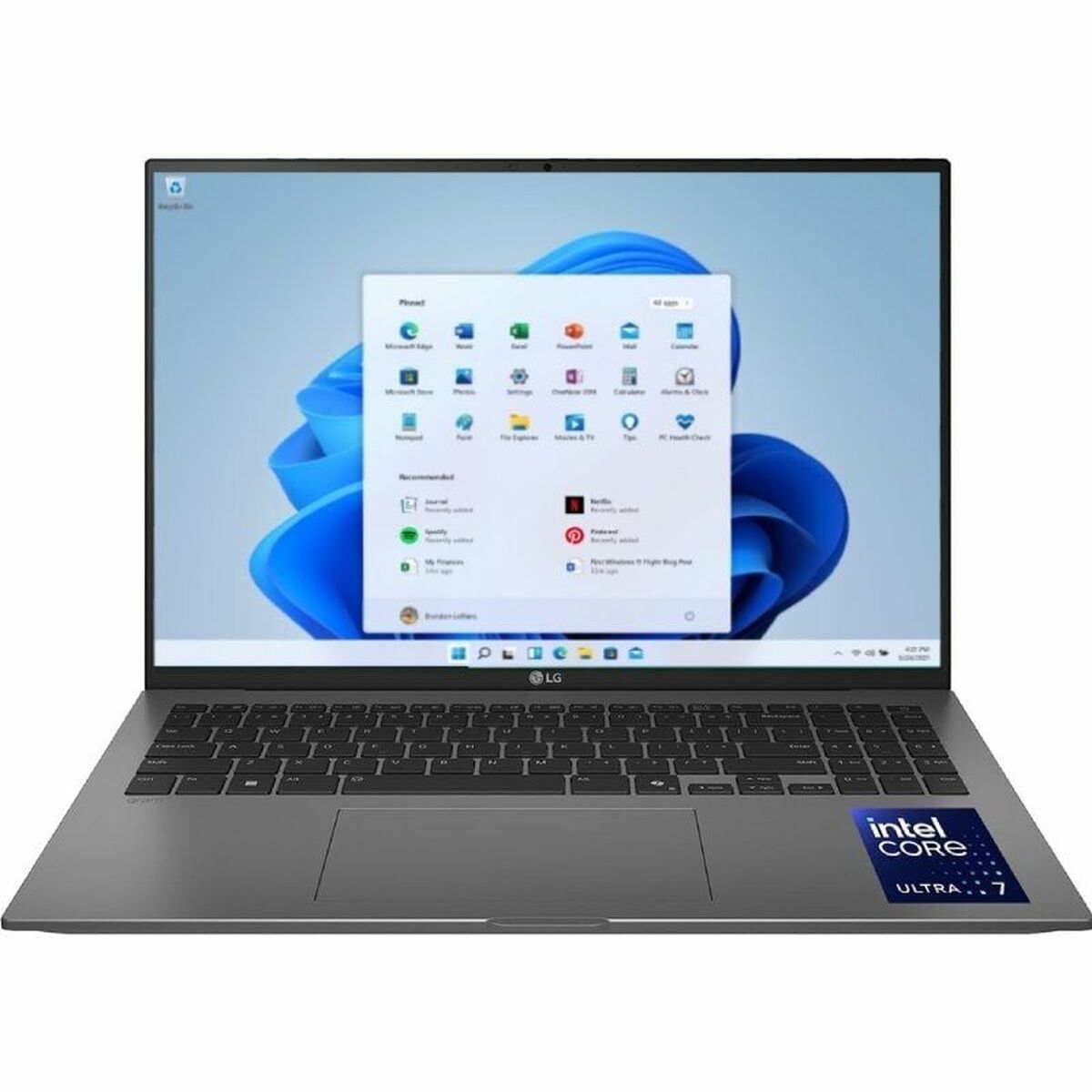 Laptop LG 16Z90TL-G.AU88B 16" intel core ultra 7 32 GB RAM 1 TB SSD Qwerty in Spagnolo