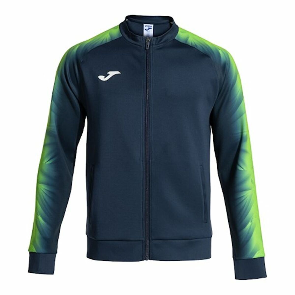 Giacca Sportiva da Uomo Joma Sport Elite XI Blu Marino Verde limone (S)