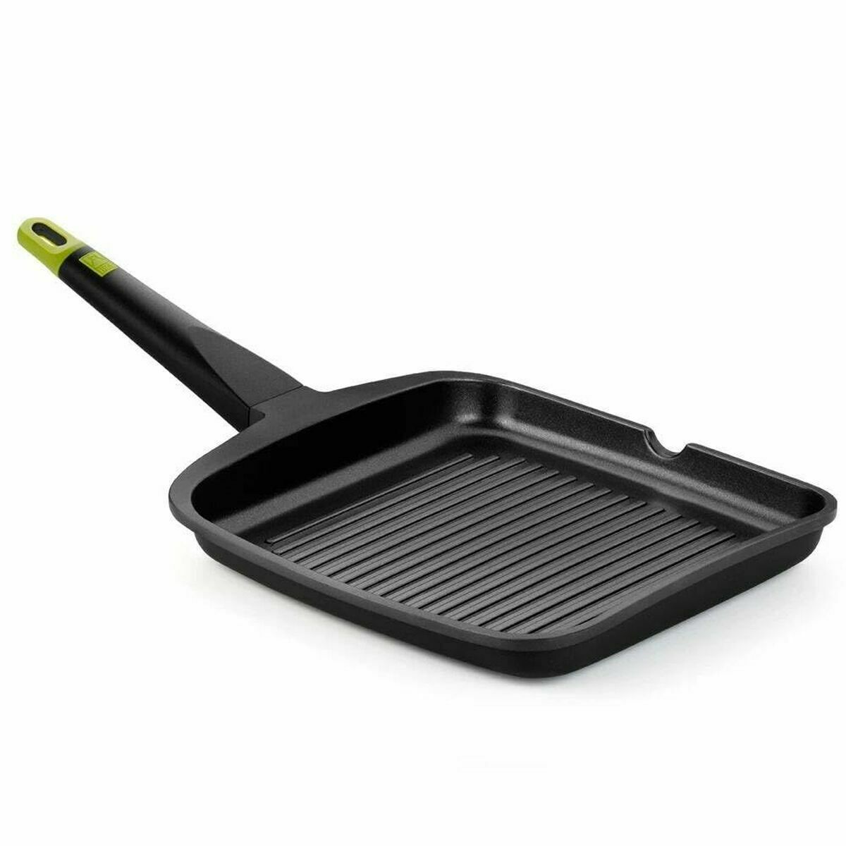 Padella griglia BRA FOODIE 28X28 Acciaio inossidabile Alluminio Ø 28 cm