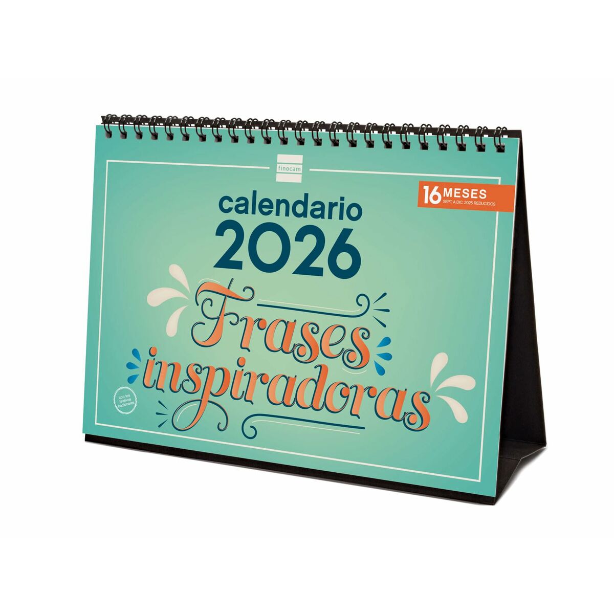 Calendario da Tavolo Finocam Multicolore Carta 21 x 15 cm