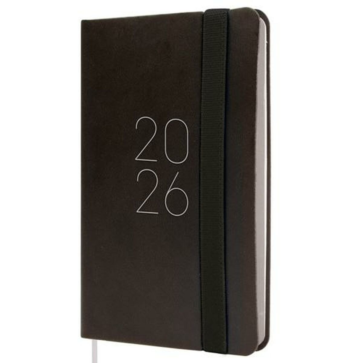 Agenda Finocam FLEXI Nero Mini 8,2 x 12,7 cm 2026
