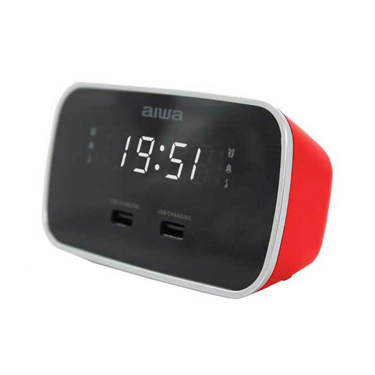 Radio Sveglia Aiwa CRU19RD    ROJO Rosso