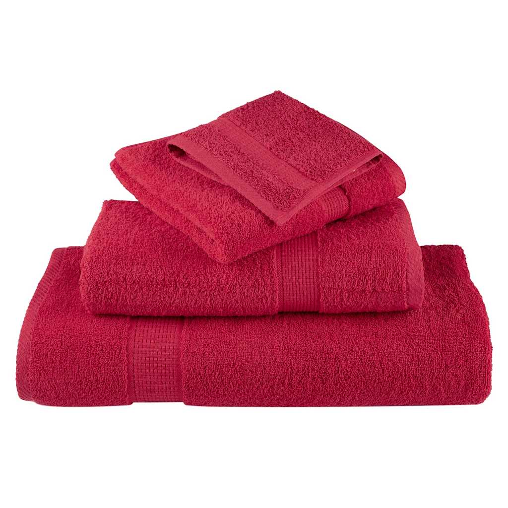 vidaXL Serviettes de bain de qualité supérieure SOLUND 4 pcs 600g/m² - Image 4
