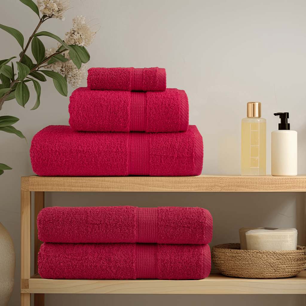 vidaXL Serviettes de bain de qualité supérieure SOLUND 4 pcs 600g/m² - Image 3