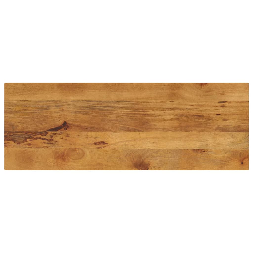 vidaXL Tablero de mesa rectangular madera maciza mango 160x50x2,5 cm
