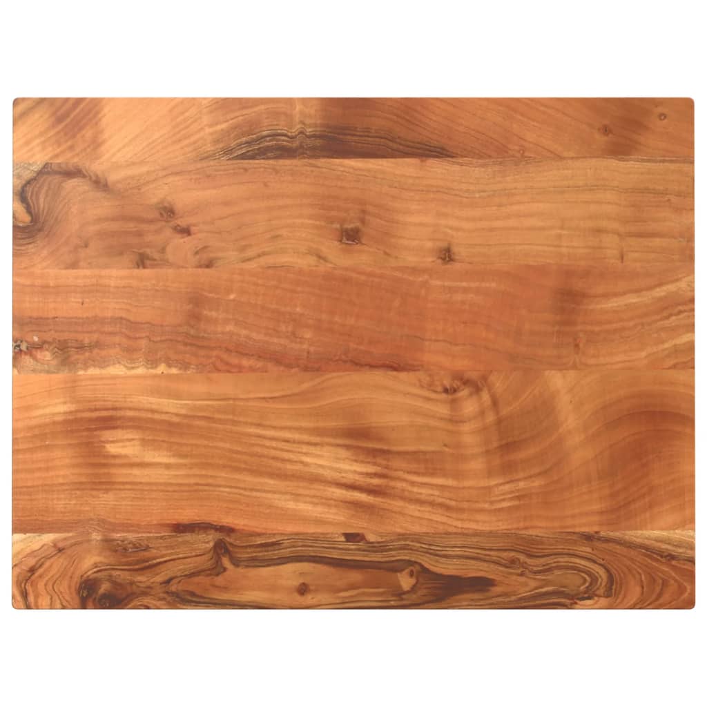 vidaXL Tablero de mesa rectangular madera maciza acacia 90x60x2,5 cm