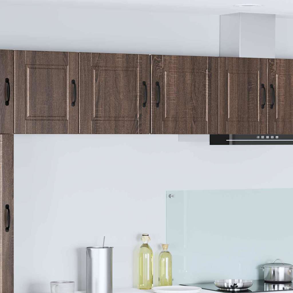 vidaXL Küchenwandschrank 2 pcs Braun Eichen-Optik 40 x 31 x 40 cm