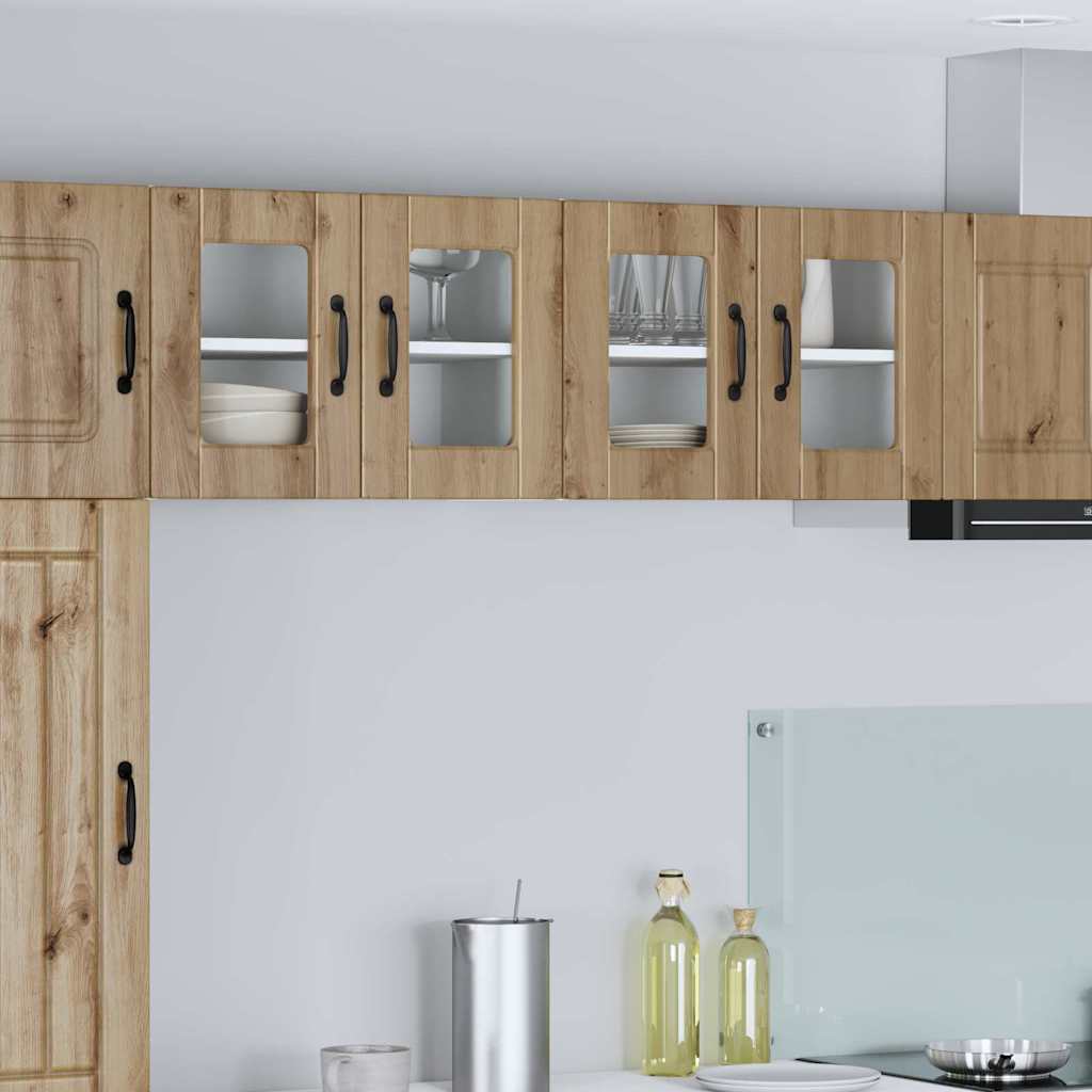 vidaXL Küchenwandschrank Artisan-Eiche 60 x 31 x 40 cm Holzwerkstoff
