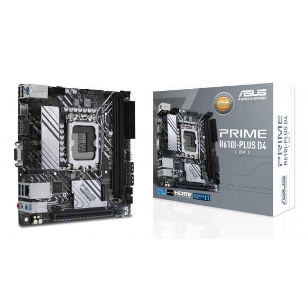 Scheda Madre Asus PRIME H610I-PLUS D4-CSM LGA 1700 INTEL H610