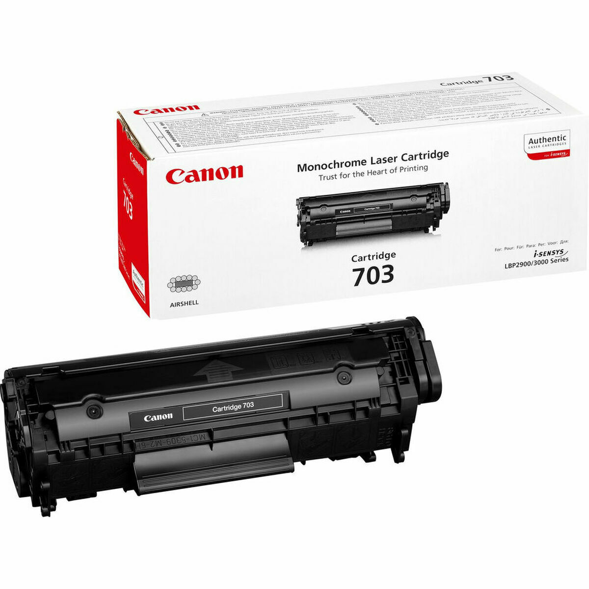 Toner Canon Toner CRG703 Black Nero
