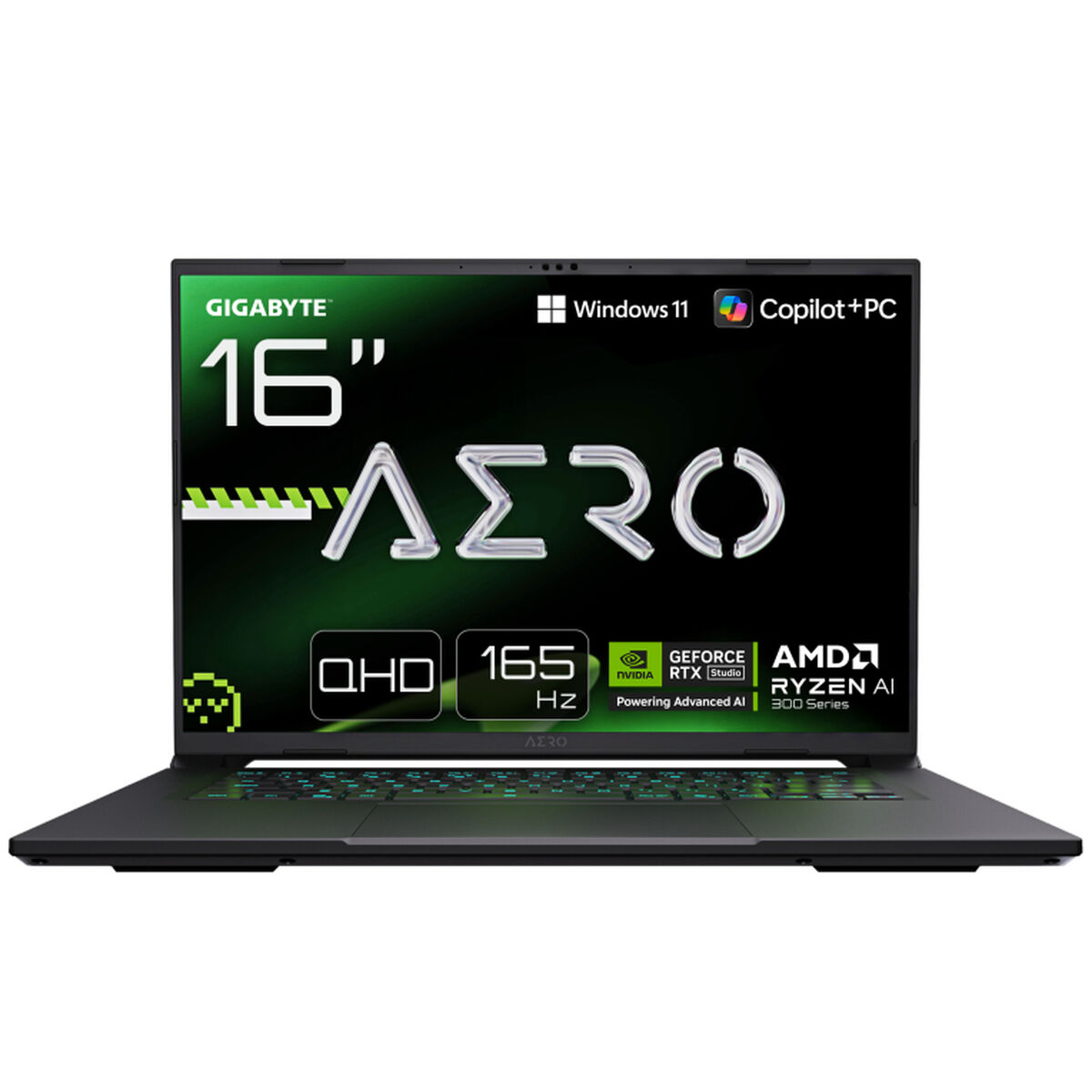 Laptop Gigabyte AERO X16 16" 16 GB RAM 1 TB SSD geforce rtx 5060 Qwerty in Spagnolo Qwerty portoghese