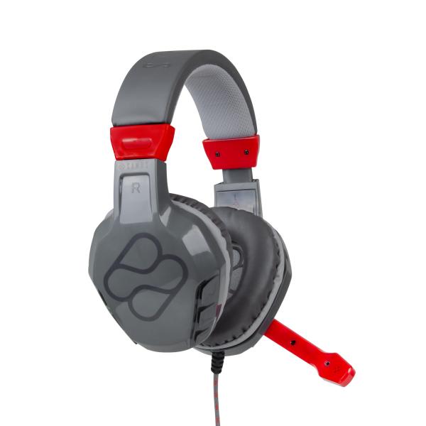 Auricolari FR-TEC Samus Nero Rosso Grigio