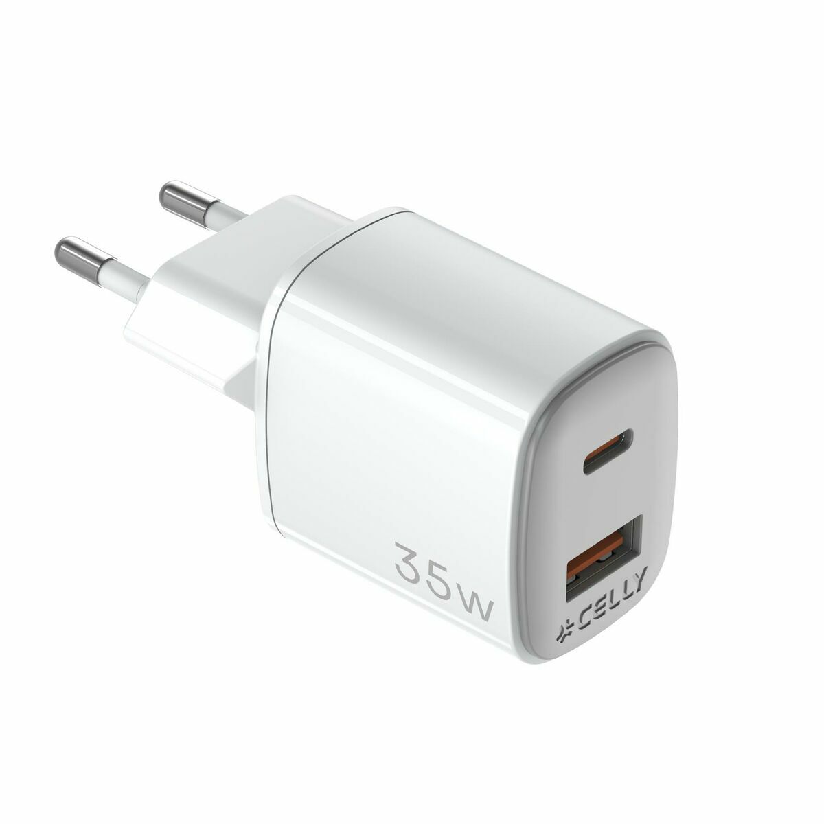 Caricabatterie da Parete Celly UPTC1USB1USBC35