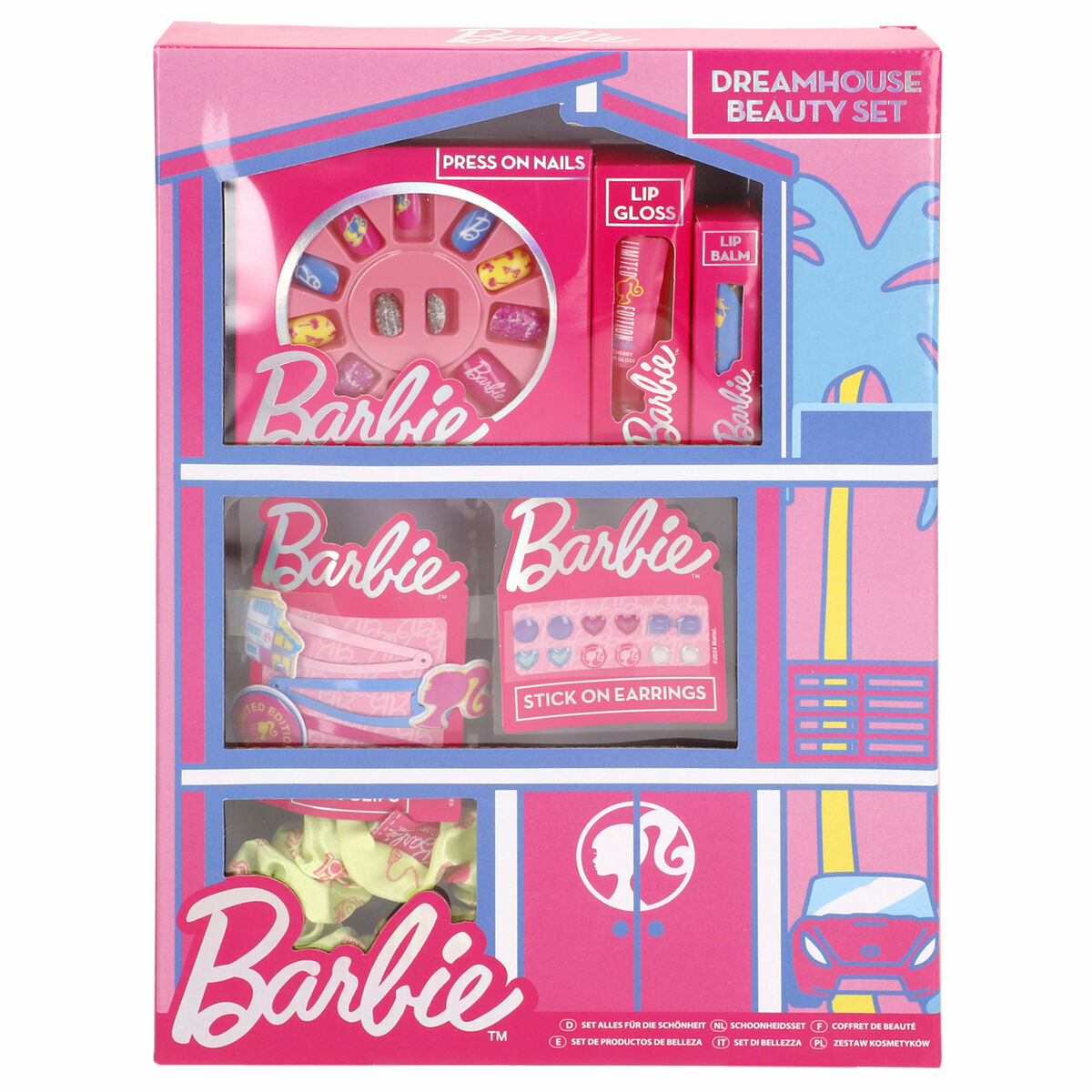 Set di Trucchi per Bambini Barbie 9 x 1 x 9 cm