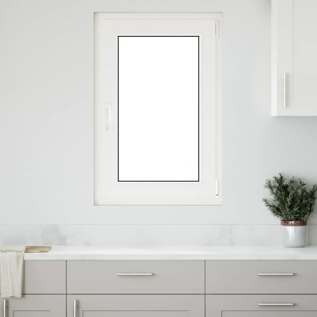 vidaXL Kellerfenster RISOR 60x80 cm Dreh Kipp DIN Rechts Anthrazit