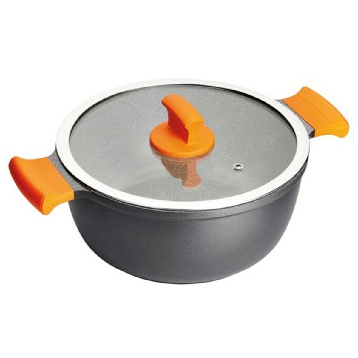 Casseruola con coperchio Inoxibar ABSOLUT Nero