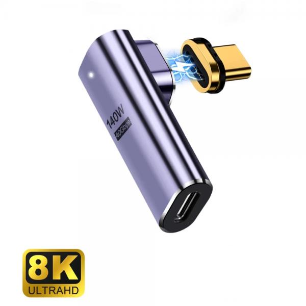 Adattatore USB-C Ewent EC1049 Nero Porpora