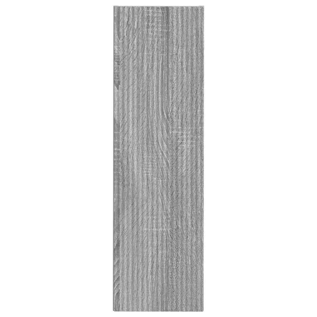 vidaXL Meuble TV mural Gris Sonoma 30 x 31 x 100 cm Bois d'ingénierie - Image 6
