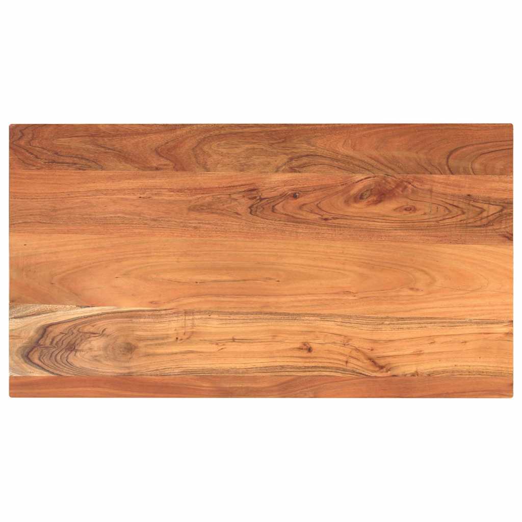 vidaXL Tablero de mesa rectangular madera maciza acacia 100x70x2,5 cm