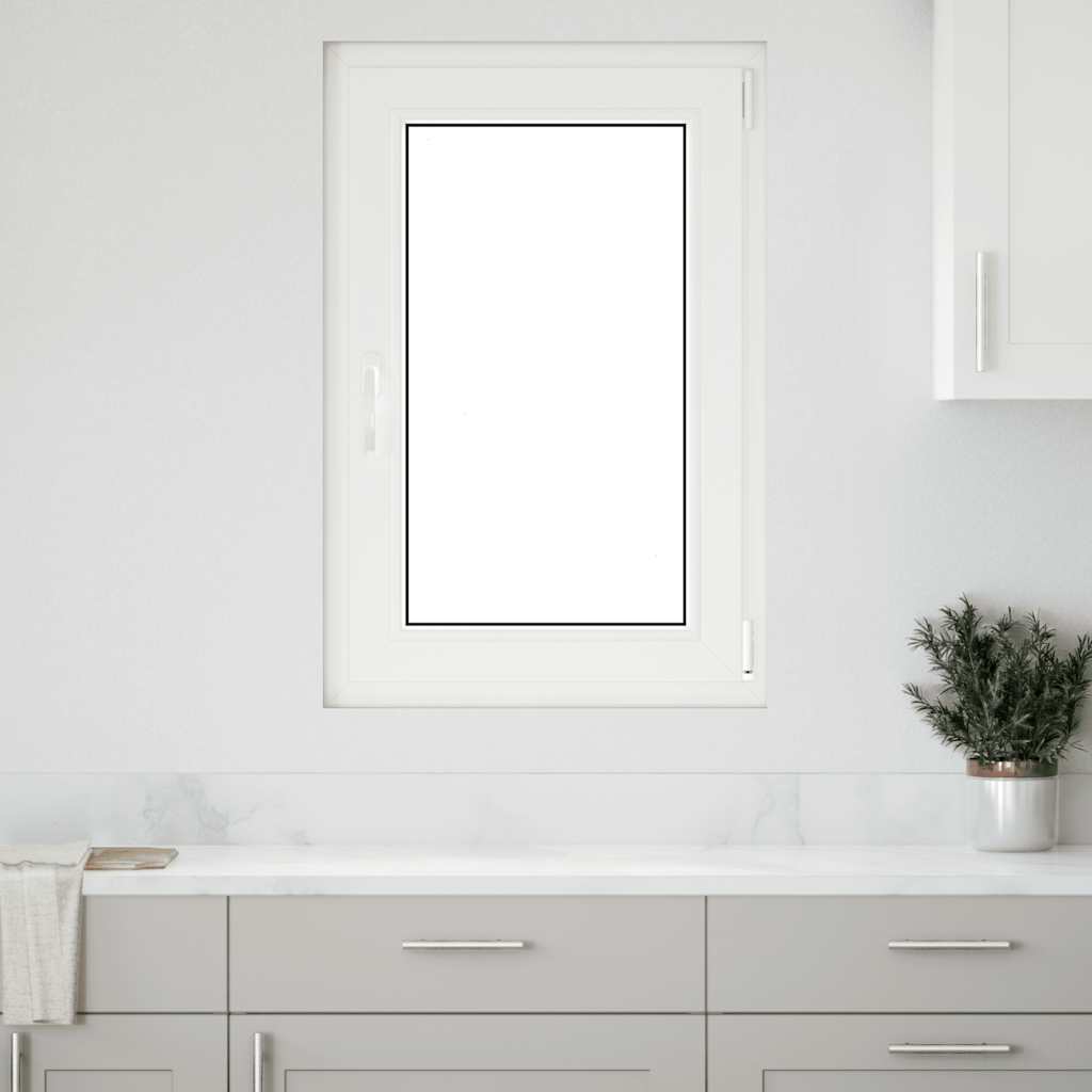 vidaXL Kellerfenster RISOR 60x90 cm Dreh Kipp DIN Rechts Anthrazit