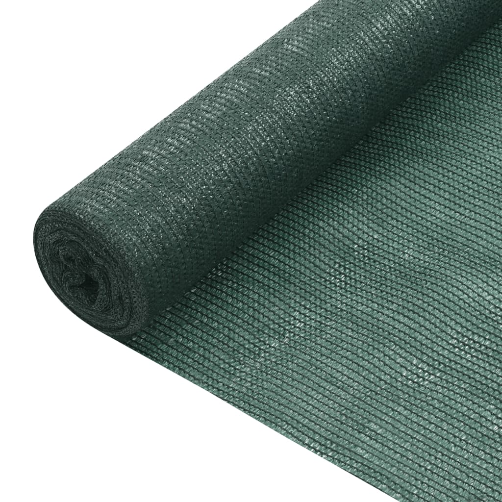 vidaXL Zaunblende Grün 1,5x25 m HDPE 75 g/m²