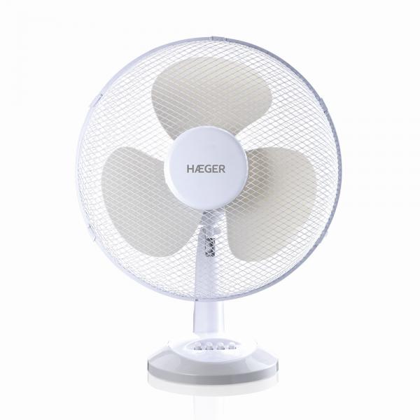 Ventilatore da Tavolo Haeger FA016007A 45 W Bianco