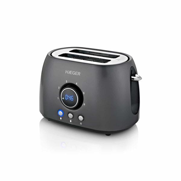 Tostapane Haeger TO-08D.012A Nero 800 W