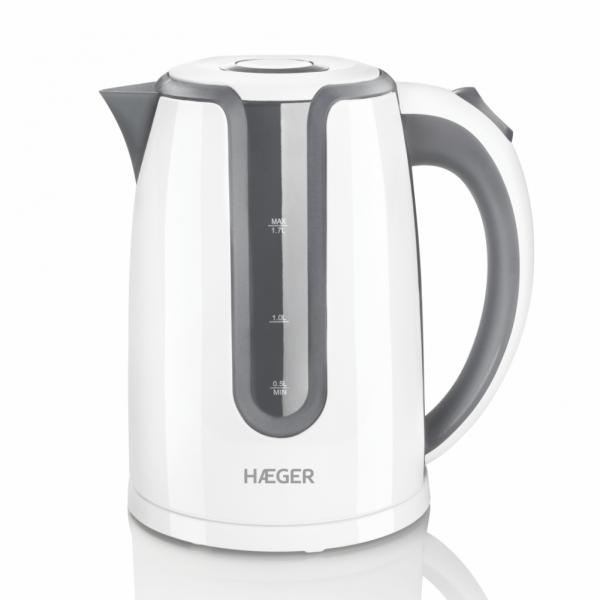 Bollitore Haeger EK-22G.019A Bianco 2200 W 1,7 L