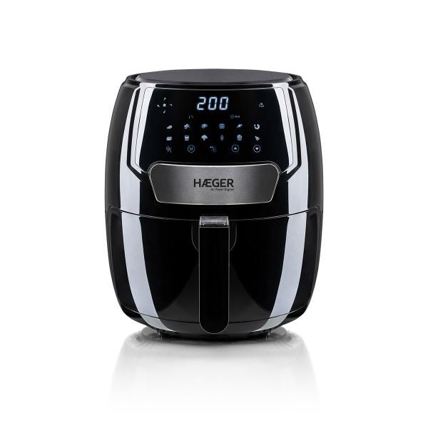 Friggitrice ad Aria Haeger AF-D37.003A Nero 1500 W 3,7 L