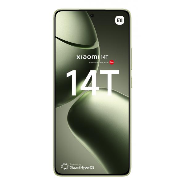 Smartphone Xiaomi 14T 12-256 GREE Octa Core 12 GB RAM 256 GB Verde