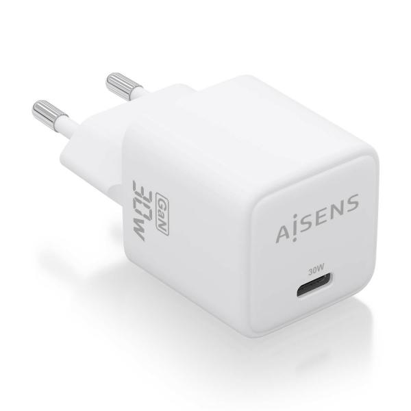 Caricabatterie da Parete Aisens ASCH-30W1P035-W Bianco 33 W