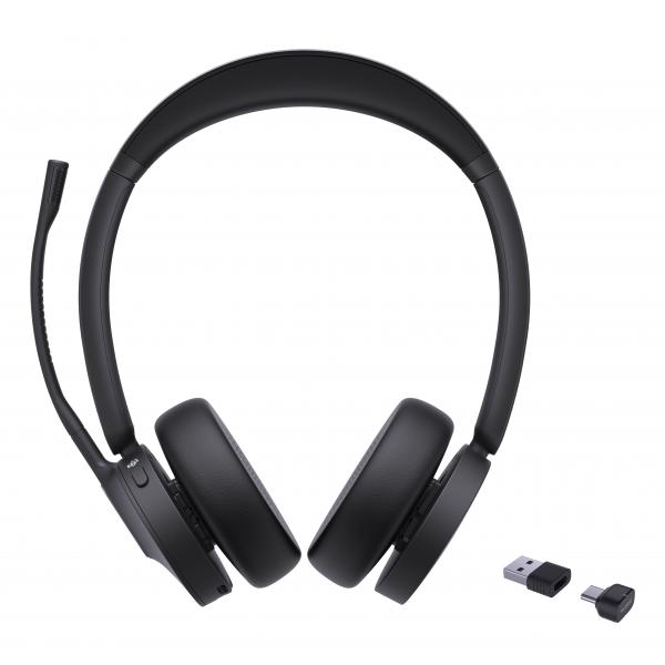 Auricolari con Microfono Yealink BH70 DUAL TEAMS Nero