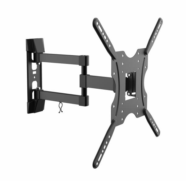 Supporto da Parete Aisens ECO Girevole Inclinabile Televisione Monitor Nero