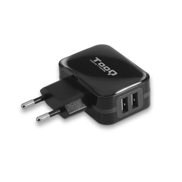 Caricabatterie da Parete TooQ TQWC-1S02 USB 17W Nero 17 W