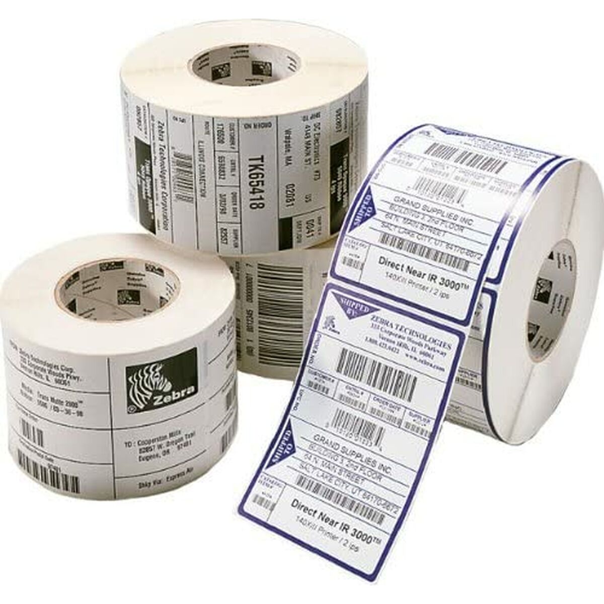 Etichette per Stampante Zebra 3006326 Bianco