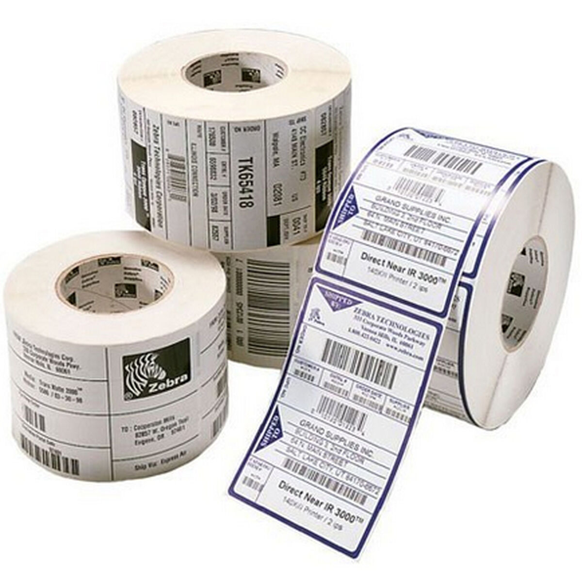 Rotolo di Etichette Zebra 3004428 Trasparente