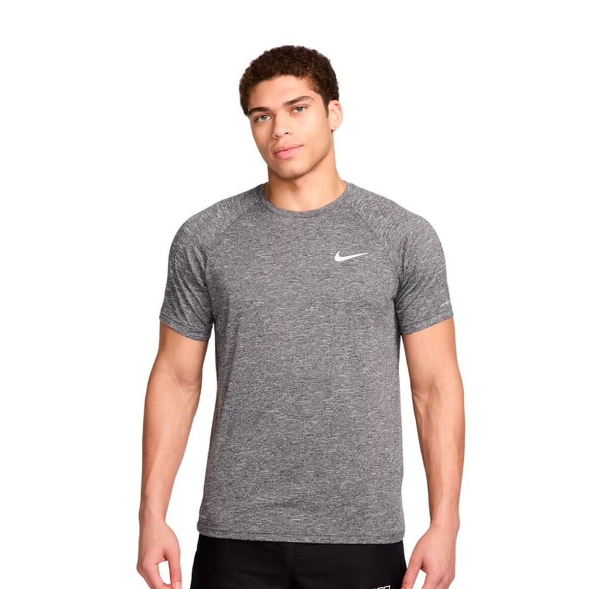 Maglia a Maniche Corte Uomo Nike Hydrogu Grigio Taglia:XL