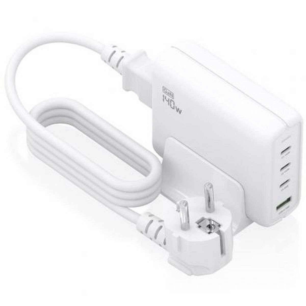 Caricabatterie Senza Fili Aisens ASCH-140W4P055-W Bianco 140 W