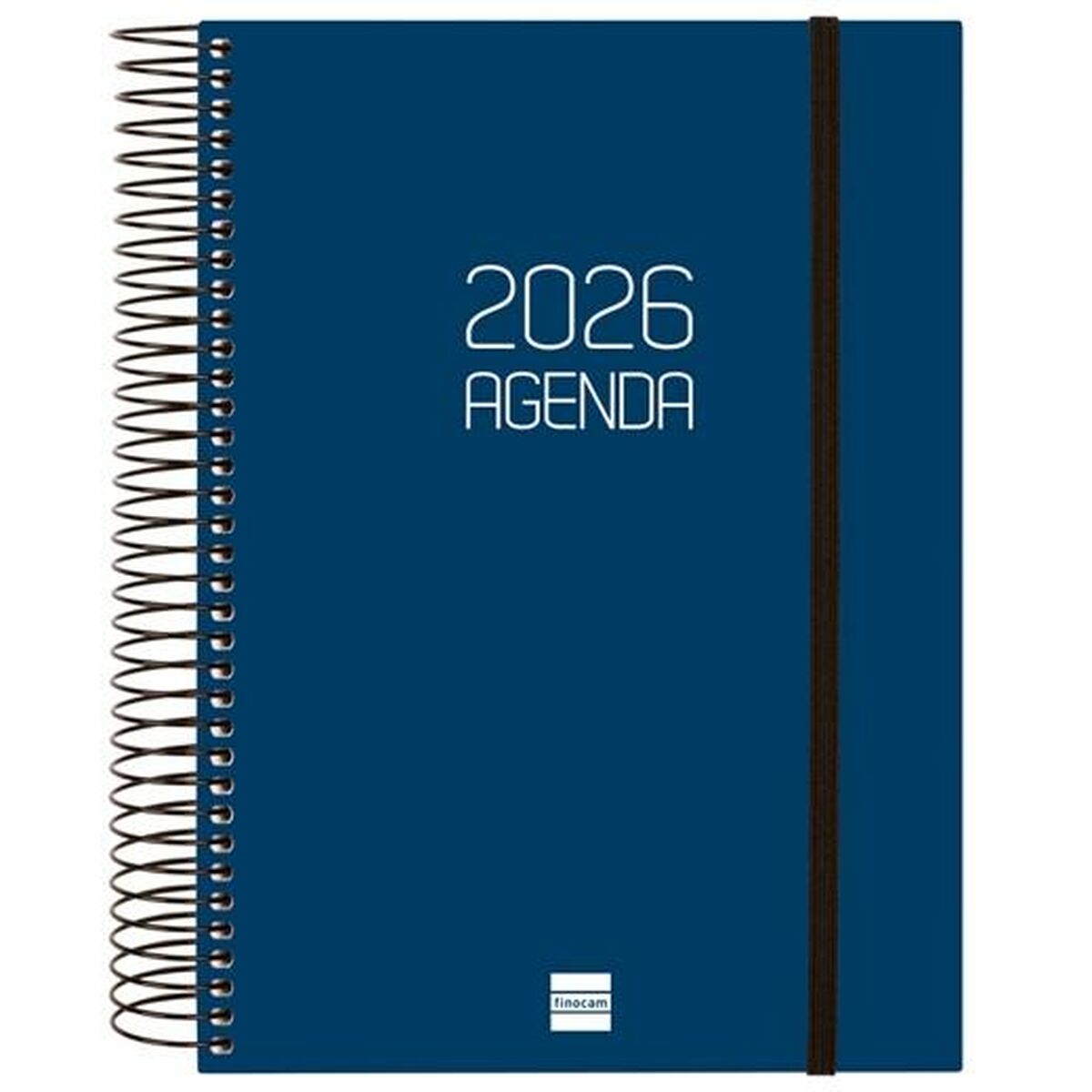 Agenda Finocam OPAQUE Azzurro A5 15,5 x 21,2 cm 2026