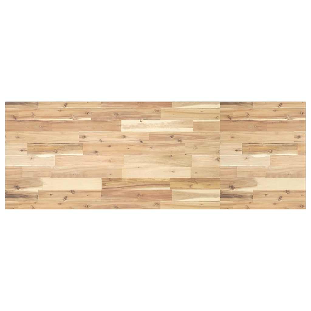 vidaXL Schreibtischplatte Unbehandelt 160x50x2 cm Massivholz Akazie
