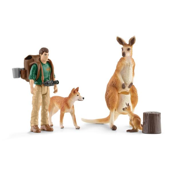 Playset Schleich Adventures in Oceania 9 Pezzi