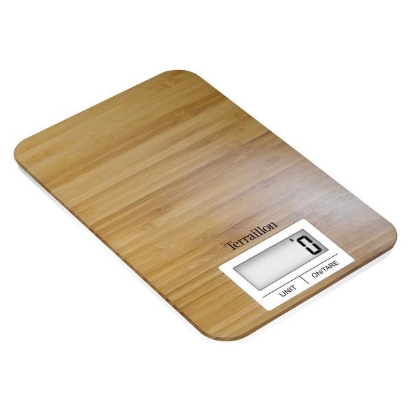 bilancia da cucina Terraillon BAMBOO Marrone 3 Kg