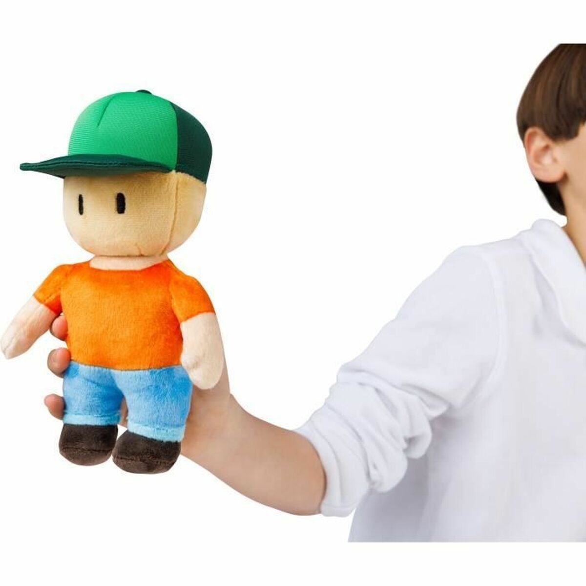 Peluche Bandai Mr Stumble Arancio Orange Stoffa - Image 4