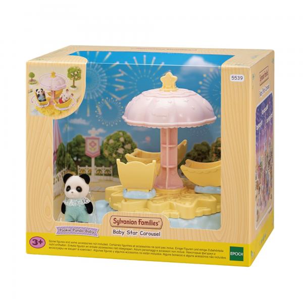 Playset Sylvanian Families The Starry Carousel For Children