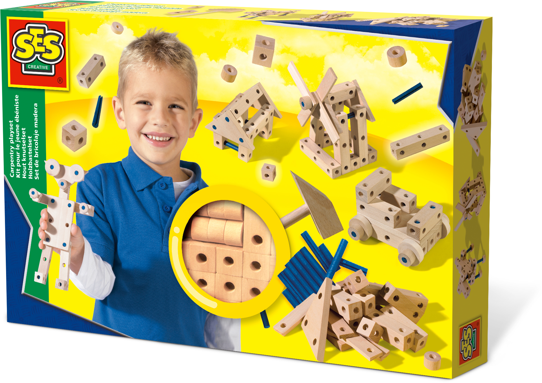 Playset SES Creative Kit for the Young Cabinetmaker (FR)