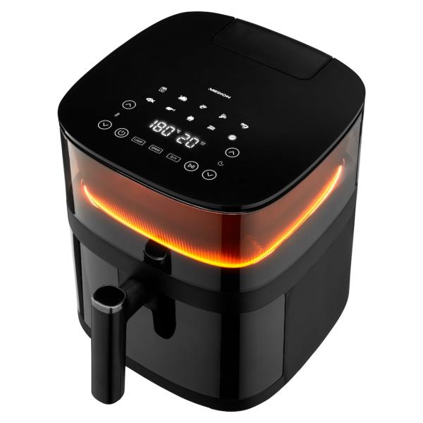 Friggitrice ad Aria Medion Nero 1500 W 5 L - Image 3